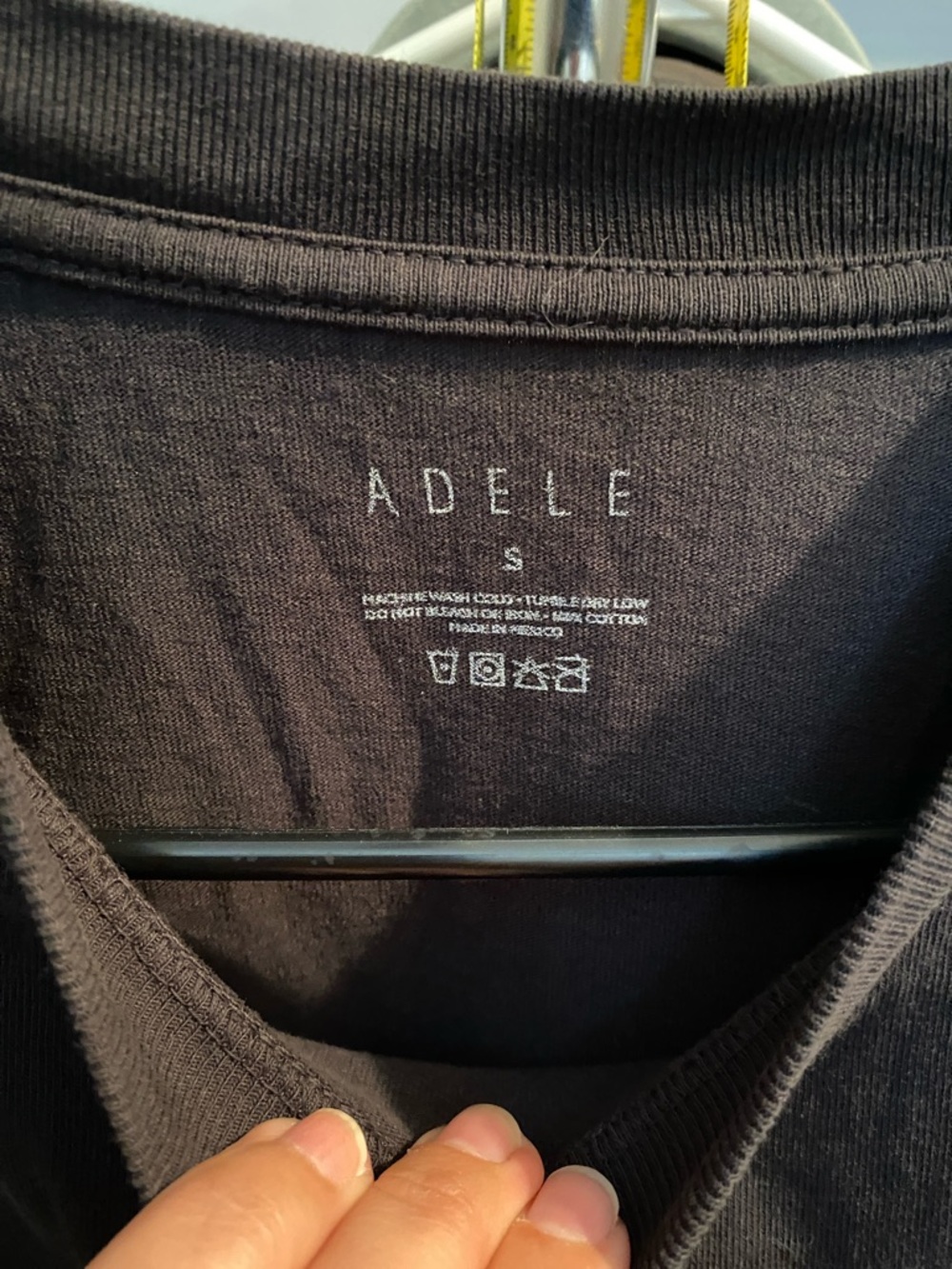 Adele Black Graphic Short Sleeve Tee - Adele - Picture 3 of 5